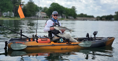 Tube and Worm Fishing for Stripers from a Kayak: A Match Made in Striper Fishing Heaven