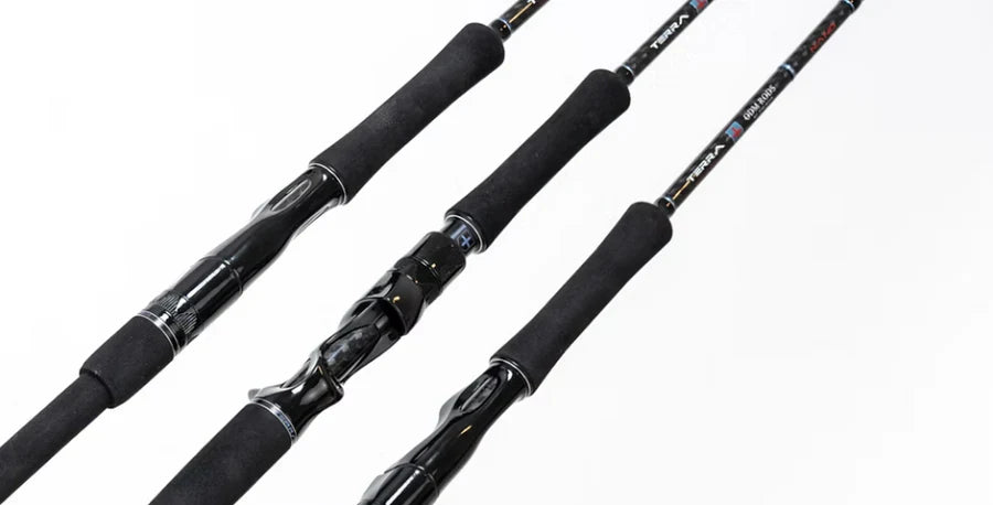 ODM TERRA BOAT SPINNING ROD- PREMIUM COMPONENTS, TERRIFIC VALUE!!!