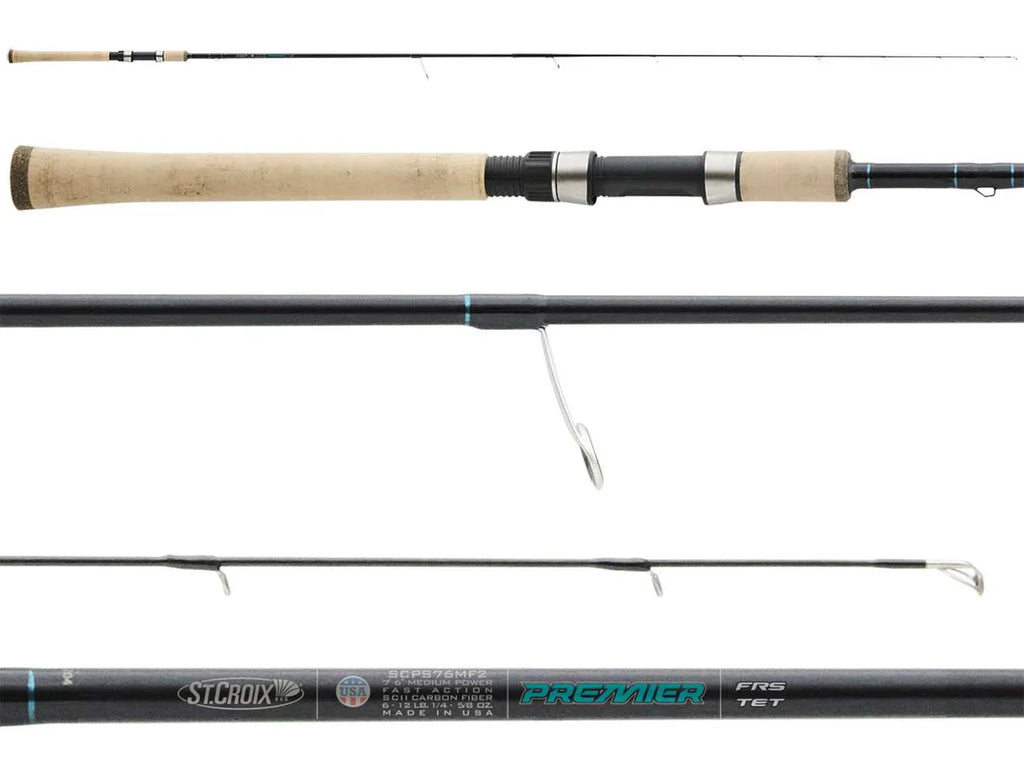 reconditioned st croix spinning rods Triumph Rod They also feature Integrated Poly Curve (IPC) mandrel technology and Taper Enhancement Technology (TET) blank designs An American Classic-The St. Croix