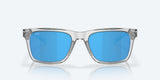 COSTA TYEBEE 282 Shiny Light Gray Crystal w/Blue Mirror 580G