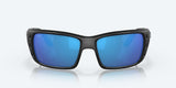COSTA PERMIT Matte Black w/Blue Mirror 580G
