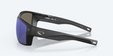 COSTA DIEGO Matte Black w/Blue Mirror 580G