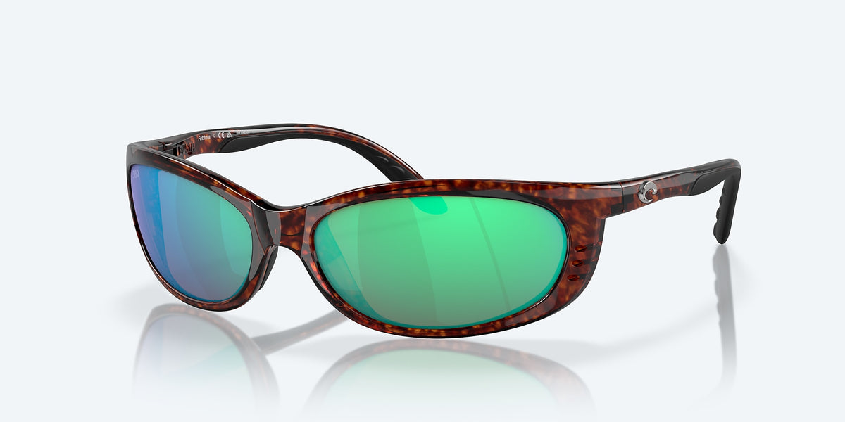 COSTA FATHOM Matte Tortoise w/Green Mirror 580G