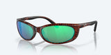 COSTA FATHOM Matte Tortoise w/Green Mirror 580G