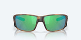 COSTA TUNA ALLEY PRO Matte Tortoise w/Green Mirror 580G