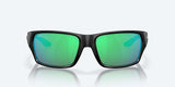COSTA TAILFIN Matte Black w/Green Mirror 580G