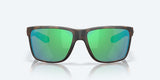 COSTA BROADHILL II Matte Tortoise w/Green Mirror 580G