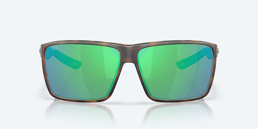 COSTA RINCON II Matte Tortoise W/Green Mirror 580G