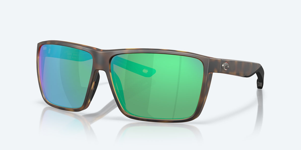 COSTA RINCON II Matte Tortoise W/Green Mirror 580G