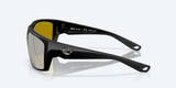 COSTA FLY LINE Matte Black w/Sunrise Silver Mirror 580G