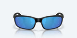 COSTA BRINE II Matte Black w/Blue Mirror 580G