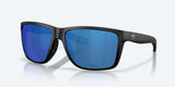COSTA BROADBILL II XL Matte Black w/Blue Mirror 580G