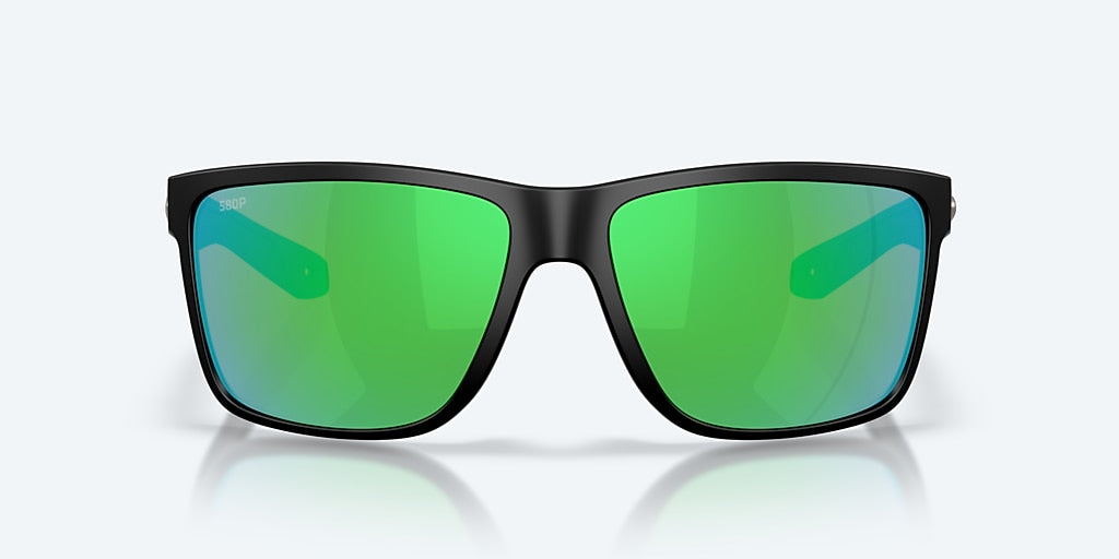 COSTA BROADBILL II XL Matte Black w/Green Mirror 580G