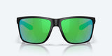 COSTA BROADBILL II XL Matte Black w/Green Mirror 580G