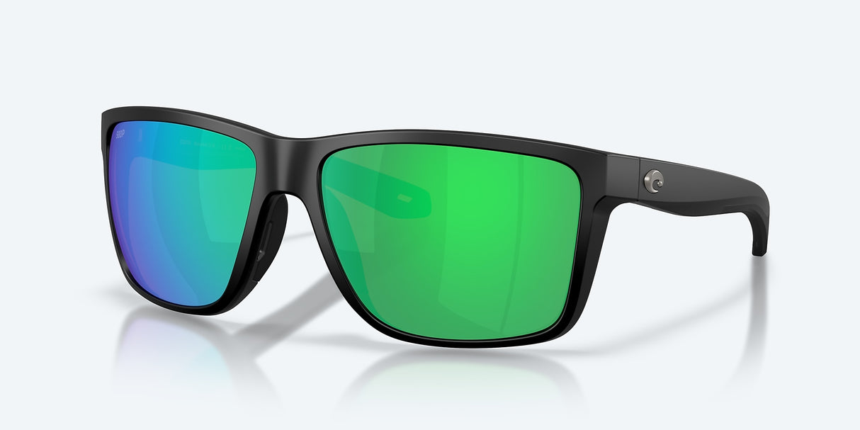 COSTA BROADBILL II XL Matte Black w/Green Mirror 580G