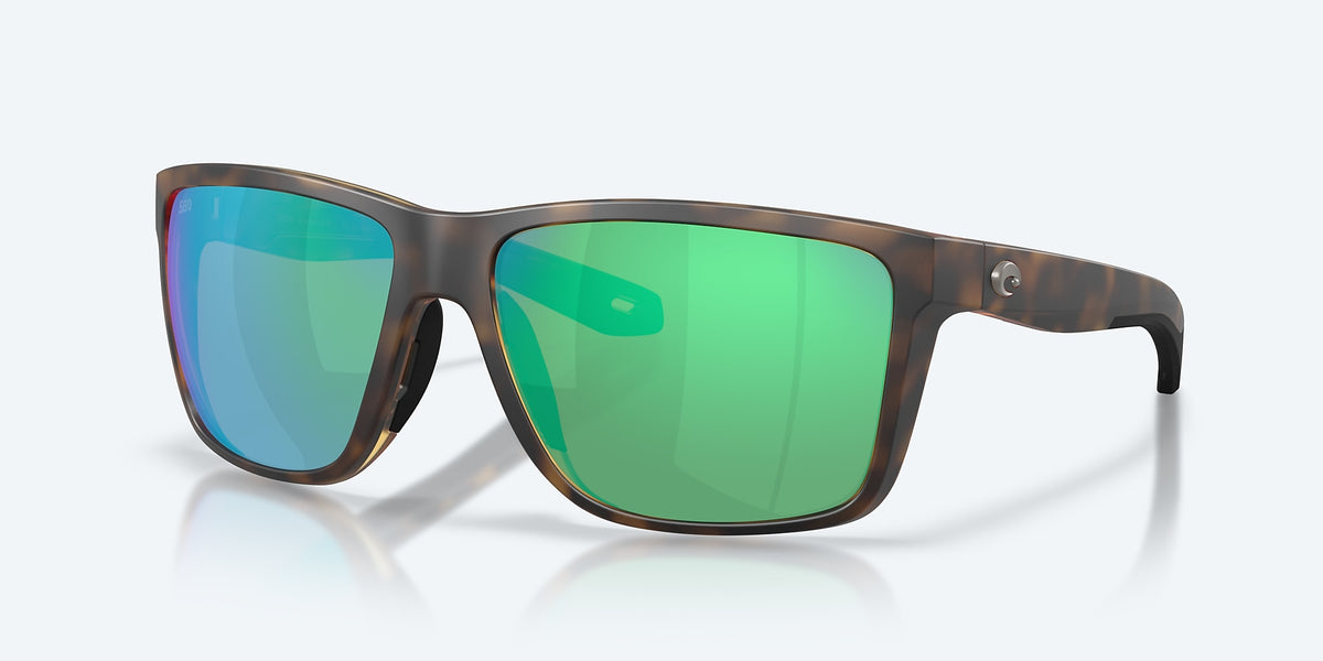 COSTA BROADBILL II XL Matte Tortoise w/Green Mirror 580G