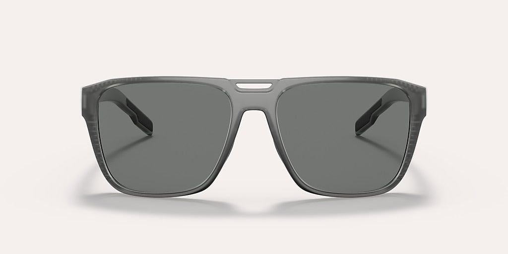 NATIVE MAMMOTH MATTE SMOKE CRYSTAL W/BLUE REFLEX POLARIZED