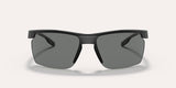 NATIVE RIDGE-RUNNER CREST MATTE BLACK W/GREY POLARIZED