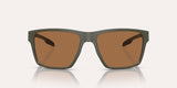 NATIVE BRECK MATTE OLIVE W/BROWN POLARIZED