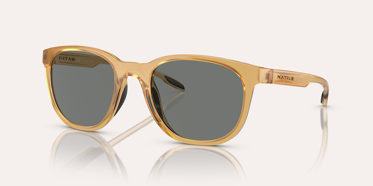 NATIVE TARGHEE TOPAZ CRYSTAL W/GREY REFLEX POLARIZED