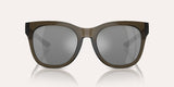 NATIVE TIAGA SMOKEY QUARTZ W/SILVER REFLEX POLARIZED