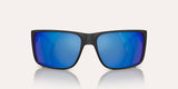 NATIVE BADLANDS MATTE BLACK W/BLUE REFLEX POLARIZED