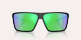 NATIVE TAVERN XL MATTE BLACK W/GREEN REFLEX POLARIZED