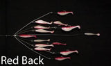 9'ERS LURES 6" NE 6-ARM SHAD RIG