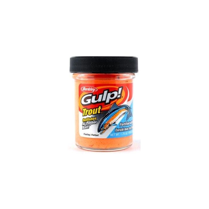 BERKLEY GULP DOUGH TROUT NUGGETS ORANGE PULP