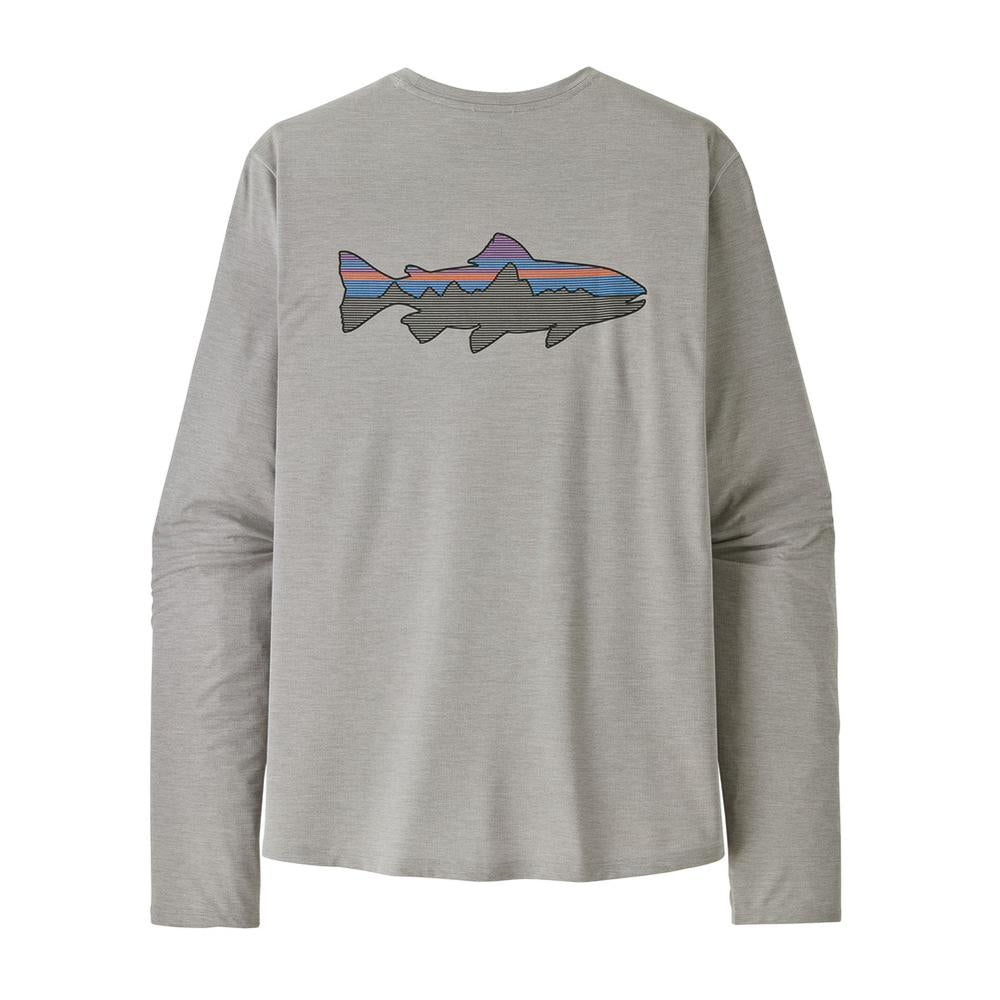 PATAGONIA MEN'S L/S CAPILENE COOL SUN SHIRT - FITZ ROY TROUT