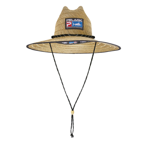 PELAGIC BAJA STRAW HAT DELUXE KHAKI