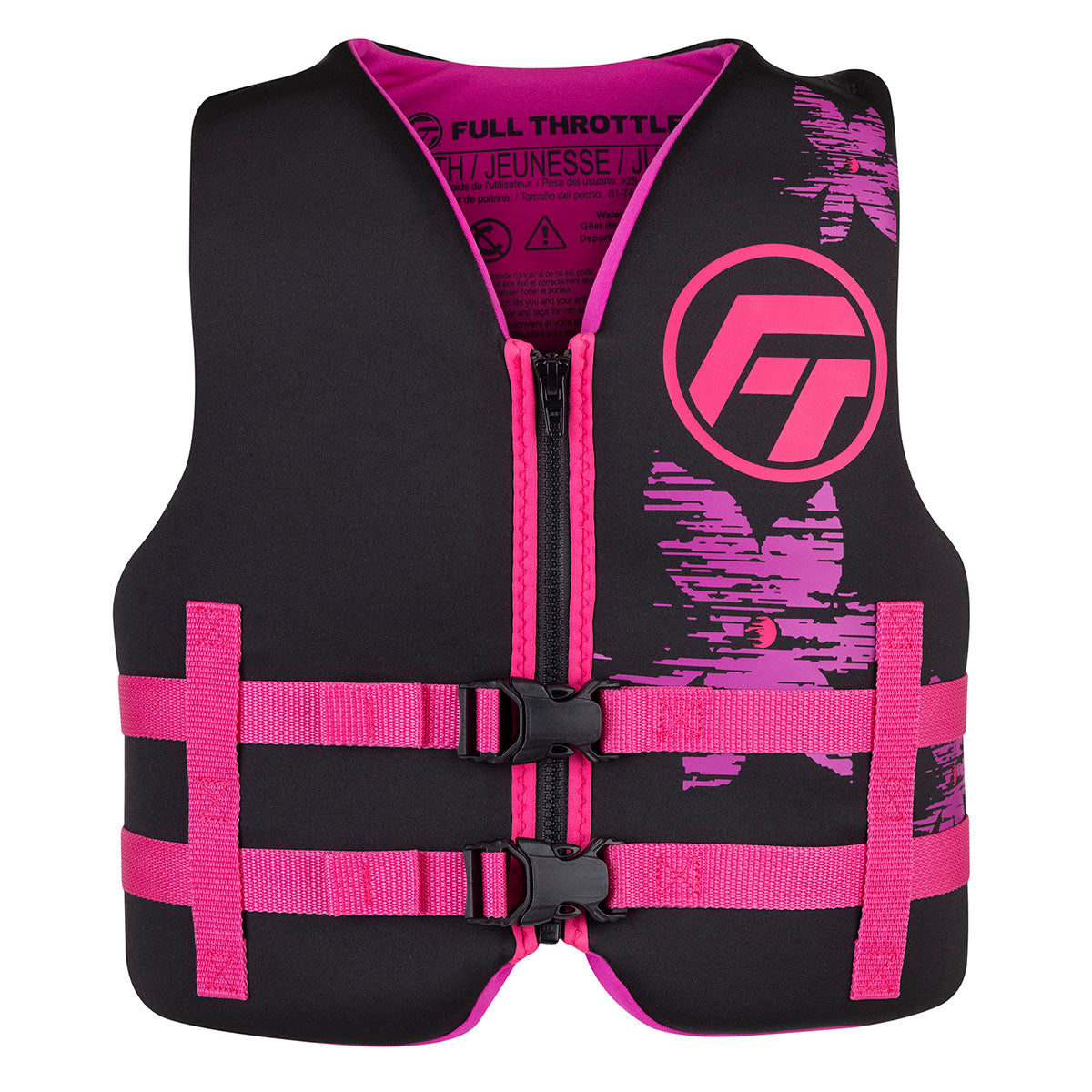 FULL THROTTLE RAPID-DRY YOUTH LIFE VEST