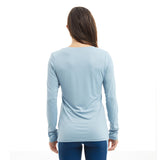 PELAGIC WOMENS AQUATEK V-NECK LS SHIRT
