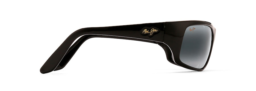 MAUI JIM GREY PEAHI GLOSS BLACK