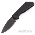 PRO-TECH STRIDER PT+ BLACK Solid Handle, DLC black Magnacut Blade