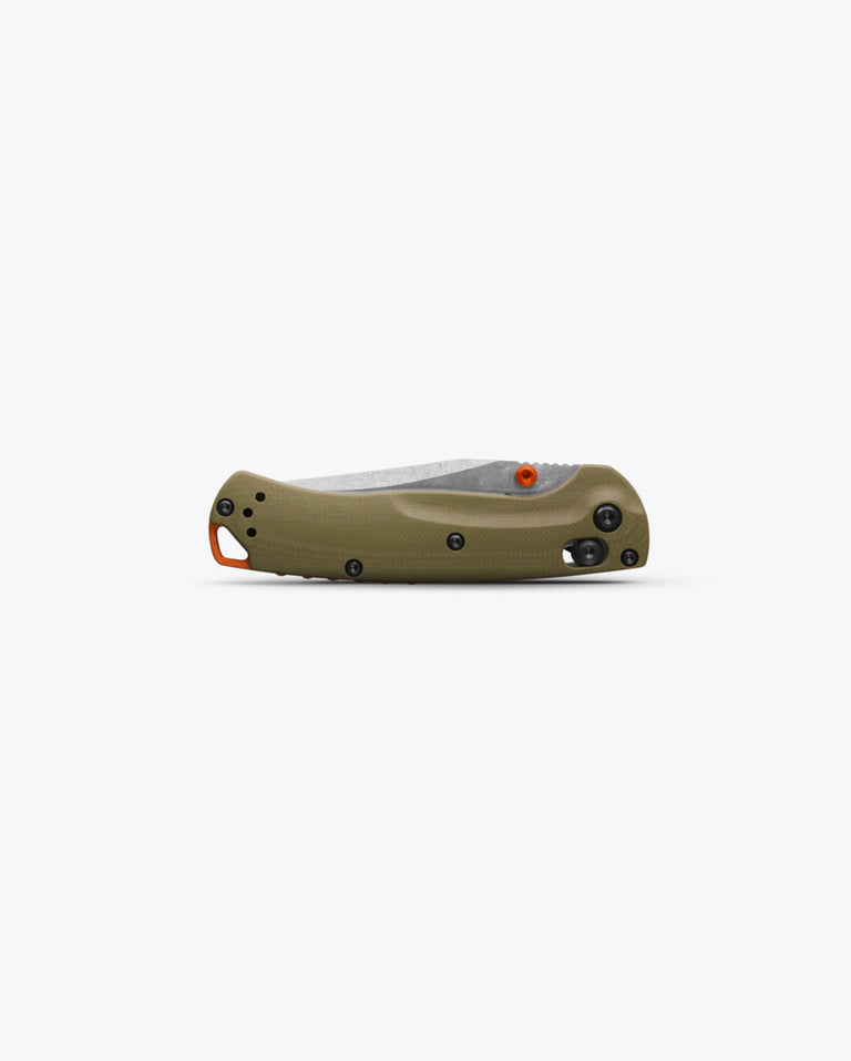 BENCHMADE MINI TAGGEDOUT, AXIS CLIP POINT 15534 GREEN
