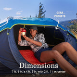 COLEMAN POP-UP TENT 2 PERSON WITH DARK ROOM TECHNOLOGY