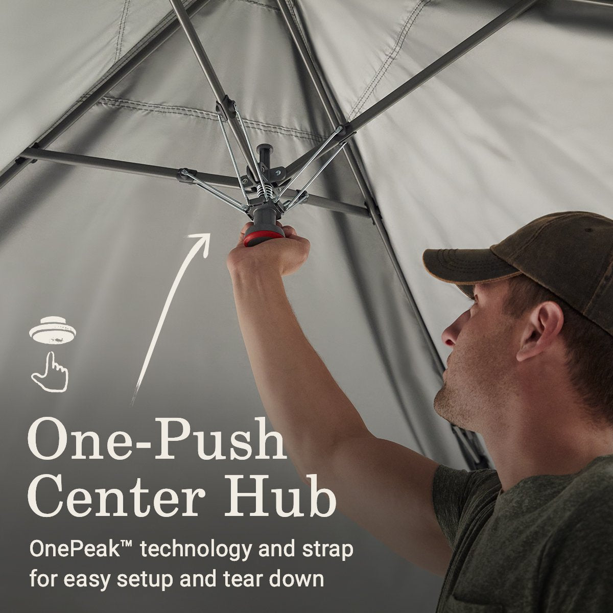 COLEMAN OASIS CANOPY 10X10 ONEPEAK BLACKBERRY