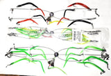 A&S TACKLE 15" KAYAK 4 ARM UMBRELLA RIG RED