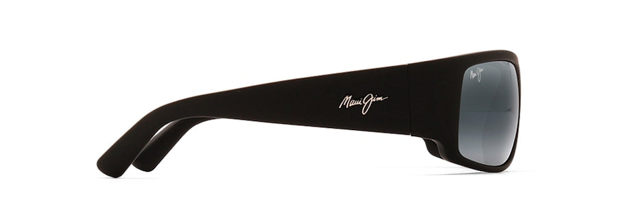 MAUI JIM WORLD CUP, NEUTRAL GREY, MATTE BLACK RUBBER