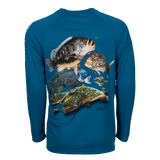 BIMINI BAY HOOK M' PERFORMANCE SHIRT NORTHEAST BOTTOM SLAM 3XL