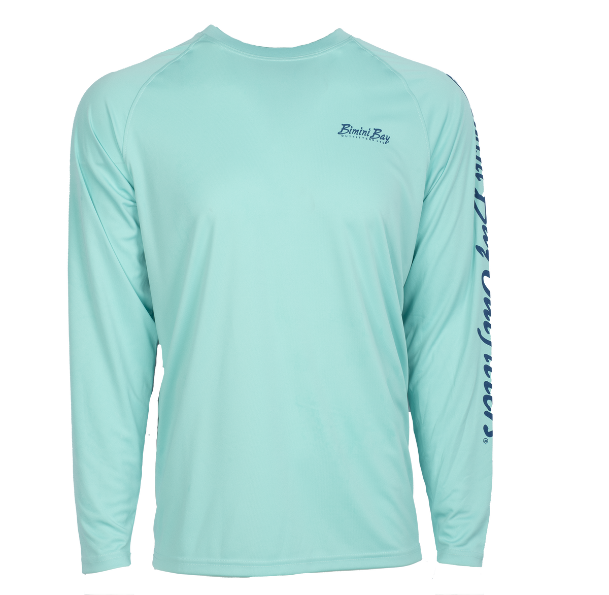 BIMINI BAY MENS HOOK M' PERFORMANCE L/S GRAPHIC TEE