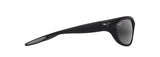 MAUI JIM NEUTRAL GREY HAULANI MATTE BLACK