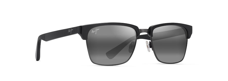 MAUI JIM NEUTRAL GREY KAWIKA XL SHINY BLACK