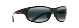 MAUI JIM GREY TWIN FALLS BLACK GLOSS FADE