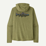 PATAGONIA MEN'S CAP COOL SUN HOODY - FITZ ROY TROUT