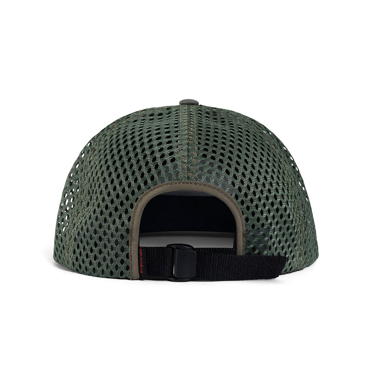 GRUNDENS STOWAWAY PACKABLE TRUCKER, OLIVE