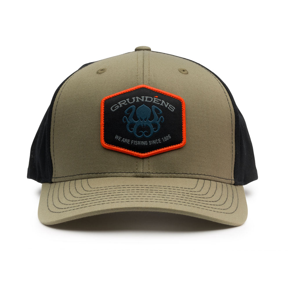 GRUNDENS KRACKEN TRUCKER 312 BLACK/CHARCOAL