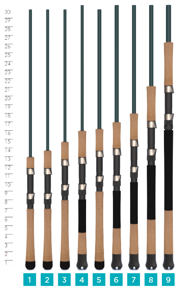 ST CROIX MOJO INSHORE SPINNING ROD 7'11" H F 17-40 LB JIS711HF