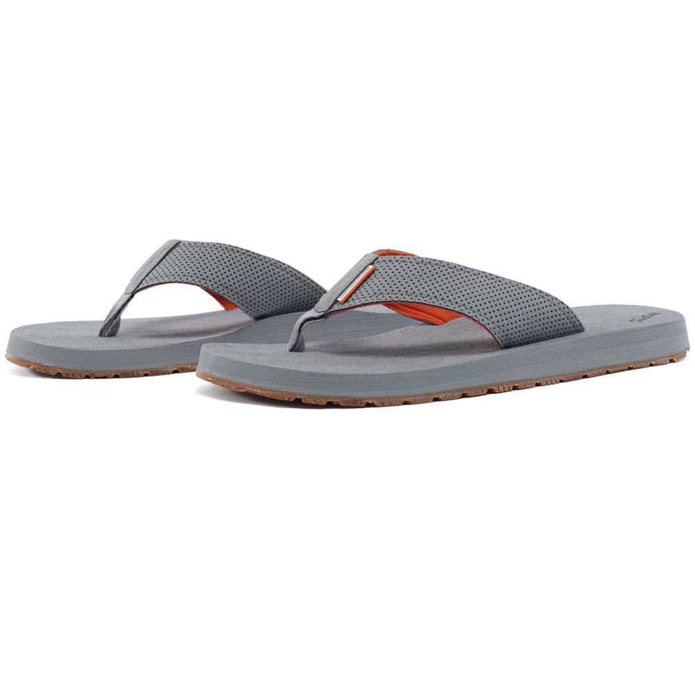 GRUNDENS MEN'S DECK HAND SANDAL  MONUMENT GREY M8